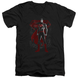 Superman Aftermath - Men's V-Neck T-Shirt Men's V-Neck T-Shirt Superman   