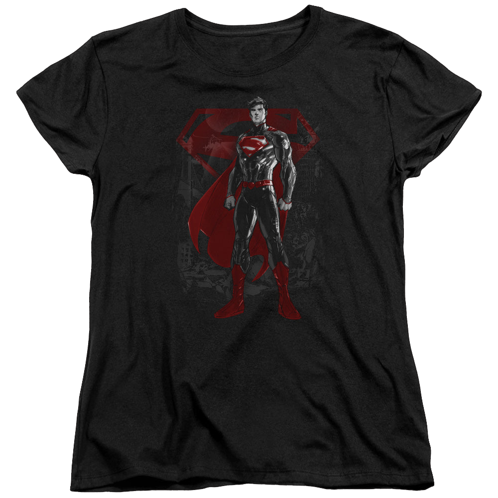 Superman Aftermath - Women's T-Shirt Women's T-Shirt Superman   