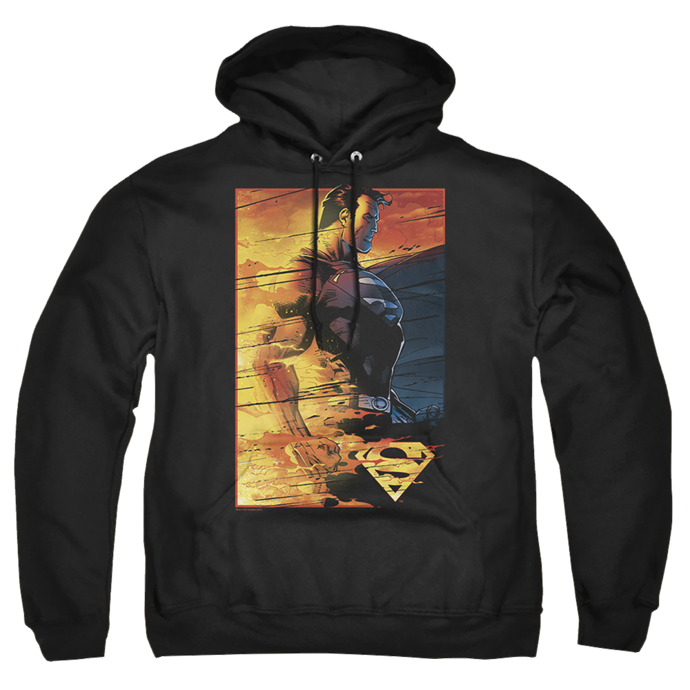 Superman Fireproof - Pullover Hoodie Pullover Hoodie Superman   