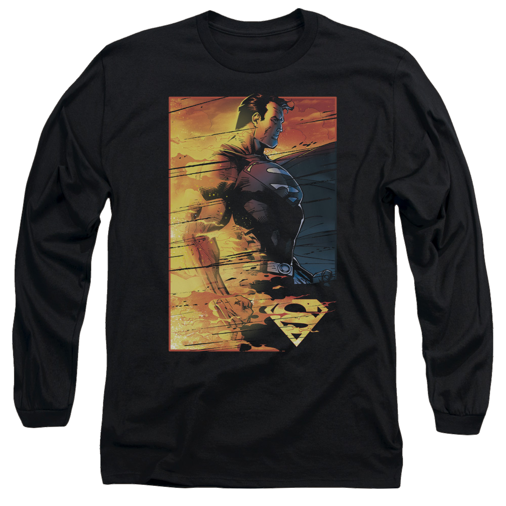 Superman Fireproof - Men's Long Sleeve T-Shirt Men's Long Sleeve T-Shirt Superman   