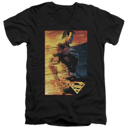 Superman Fireproof - Men's V-Neck T-Shirt Men's V-Neck T-Shirt Superman   