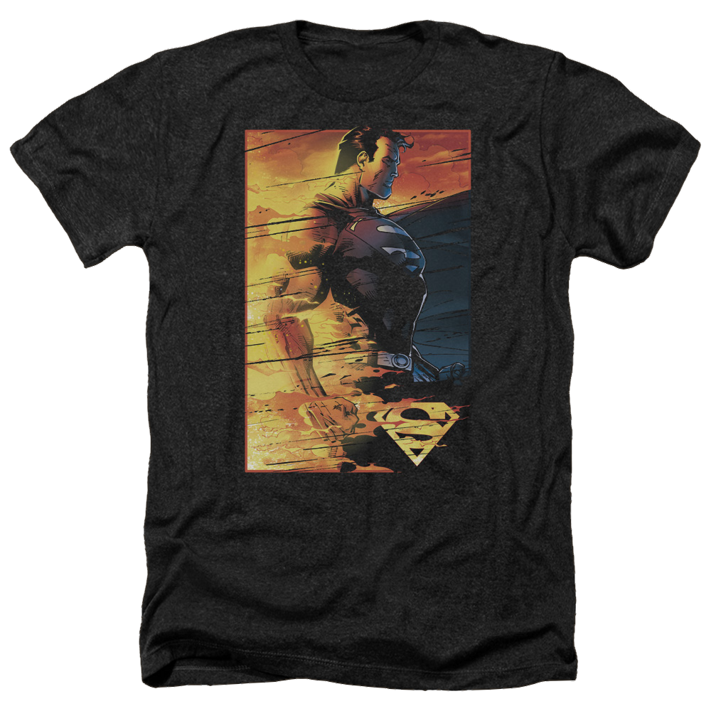 Superman Fireproof - Men's Heather T-Shirt Men's Heather T-Shirt Superman   