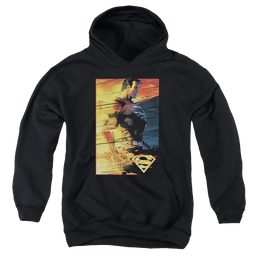 Superman Fireproof - Youth Hoodie Youth Hoodie (Ages 8-12) Superman   