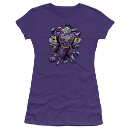 Superman Bizzaro Breakthrough - Juniors T-Shirt Juniors T-Shirt Superman   