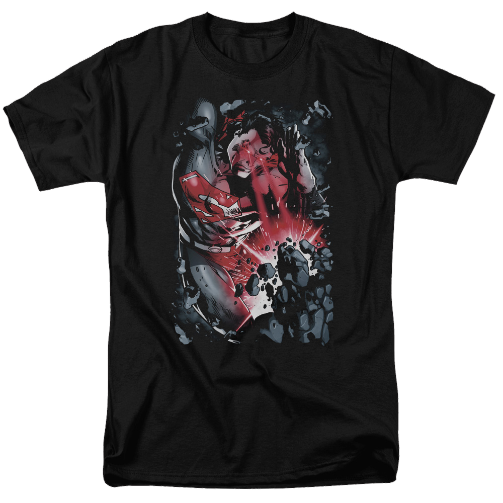 Superman Heat Blast - Men's Regular Fit T-Shirt Men's Regular Fit T-Shirt Superman   