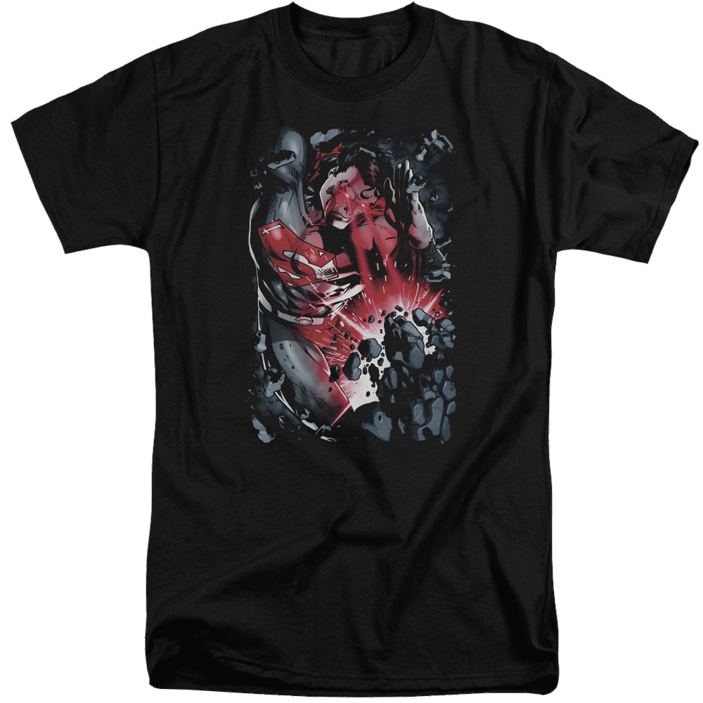Superman Heat Blast - Men's Tall Fit T-Shirt Men's Tall Fit T-Shirt Superman   