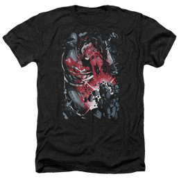 Superman Heat Blast - Men's Heather T-Shirt Men's Heather T-Shirt Superman   