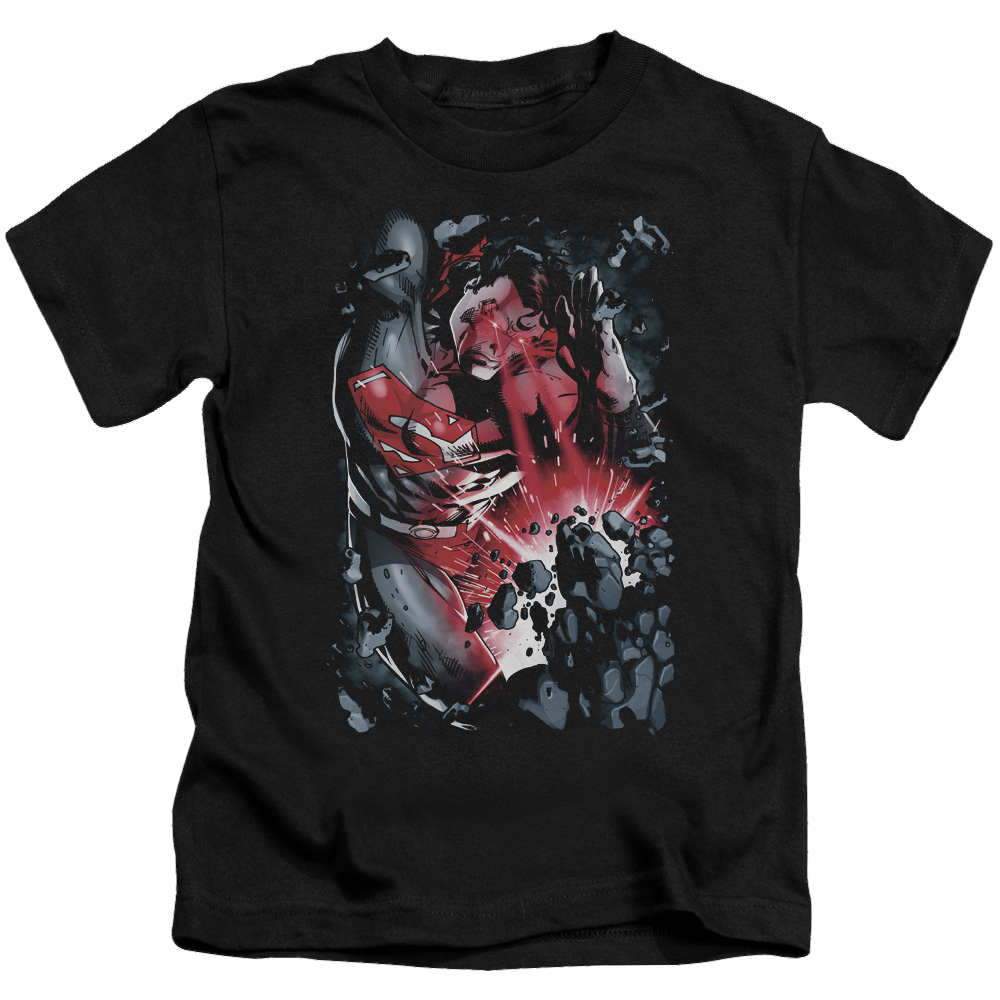 Superman Heat Blast - Kid's T-Shirt Kid's T-Shirt (Ages 4-7) Superman   