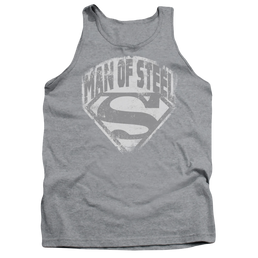 Superman Man Of Steel Shield - Men's Tank Top Men's Tank Superman   