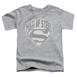 Superman Man Of Steel Shield - Toddler T-Shirt Toddler T-Shirt Superman   