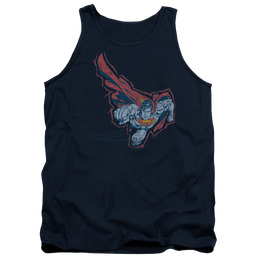 Superman Scribble & Soar - Men's Tank Top Men's Tank Superman   