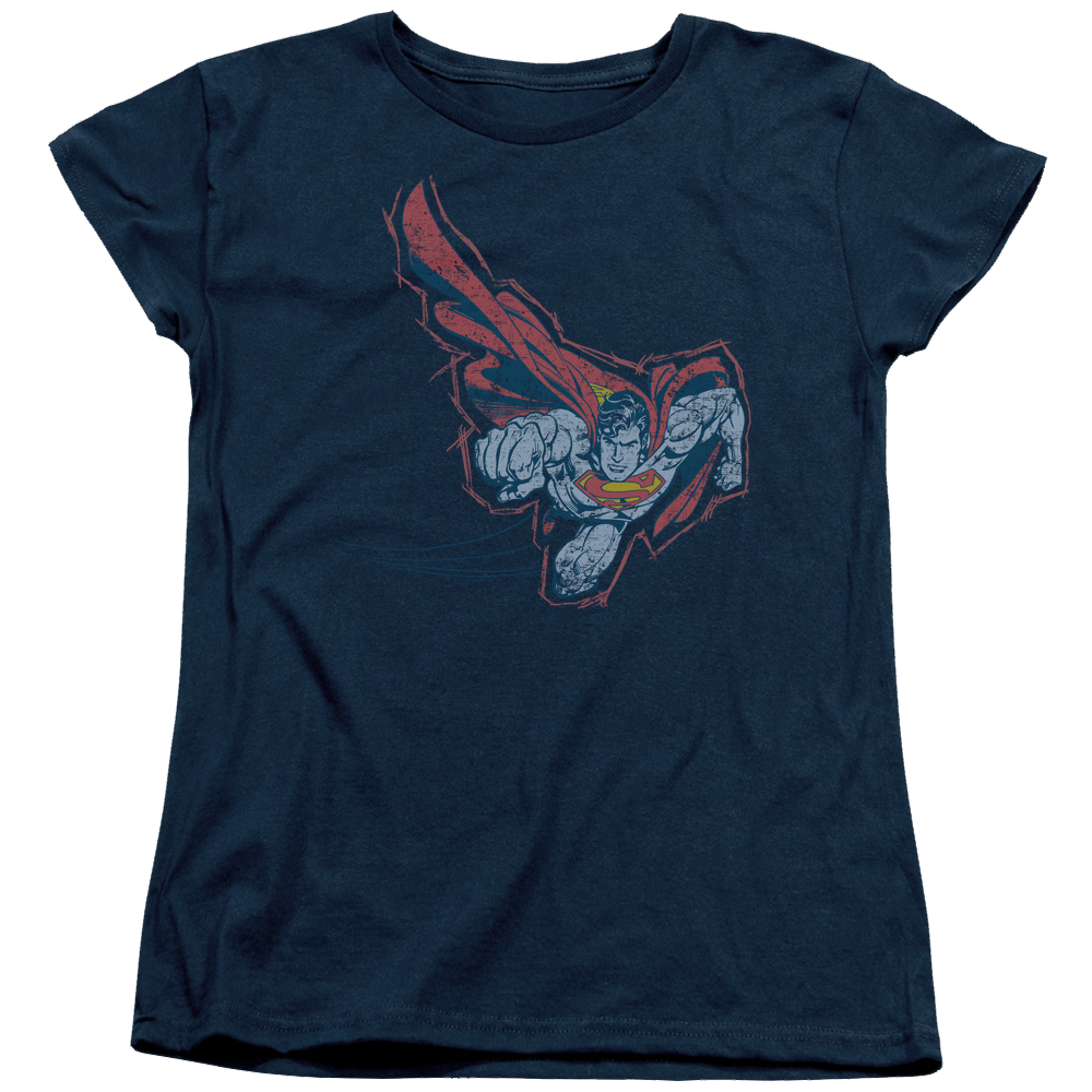Superman Scribble & Soar - Women's T-Shirt Women's T-Shirt Superman   