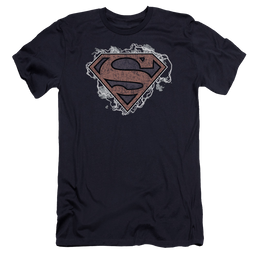 Superman Storm Cloud Supes - Men's Premium Slim Fit T-Shirt Men's Premium Slim Fit T-Shirt Superman   