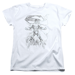 Superman Super Sketch - Women's T-Shirt Women's T-Shirt Superman   