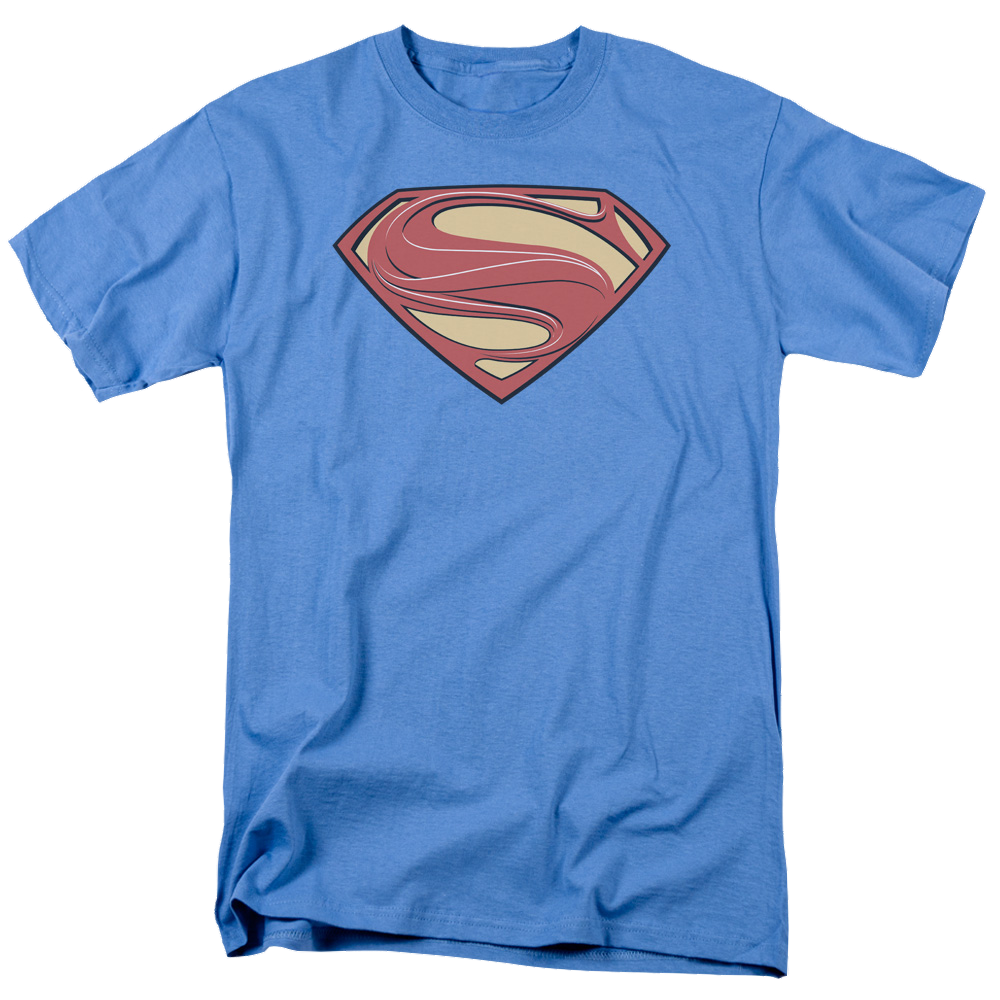 Superman Man of Steel New Solid Shield - Men's Regular Fit T-Shirt Men's Regular Fit T-Shirt Superman   