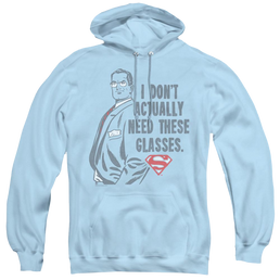Superman Dont Need Glasses - Pullover Hoodie Pullover Hoodie Superman   