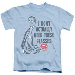 Superman Dont Need Glasses - Kid's T-Shirt Kid's T-Shirt (Ages 4-7) Superman   