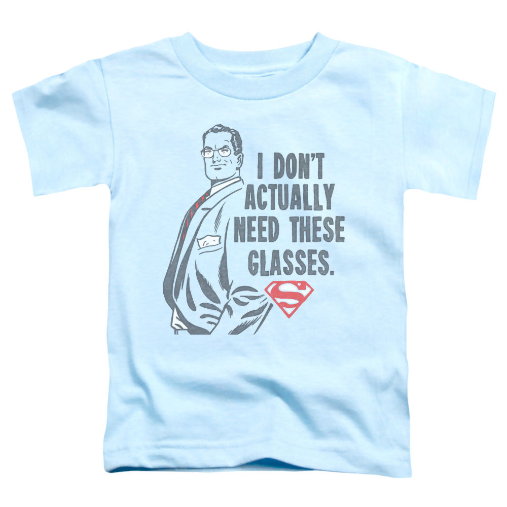 Superman Dont Need Glasses - Toddler T-Shirt Toddler T-Shirt Superman   