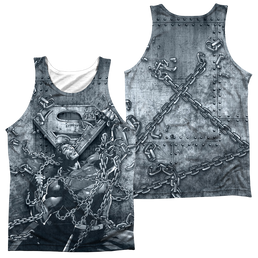 Superman Breaking Free - Men's All Over Print Tank Top Men's All Over Print Tank Superman   
