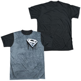 Superman Drip And Repeat - Men's Black Back T-Shirt Men's Black Back T-Shirt Superman   