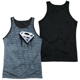 Superman Drip And Repeat - Men's Black Back Tank Top Men's Black Back Tank Superman   