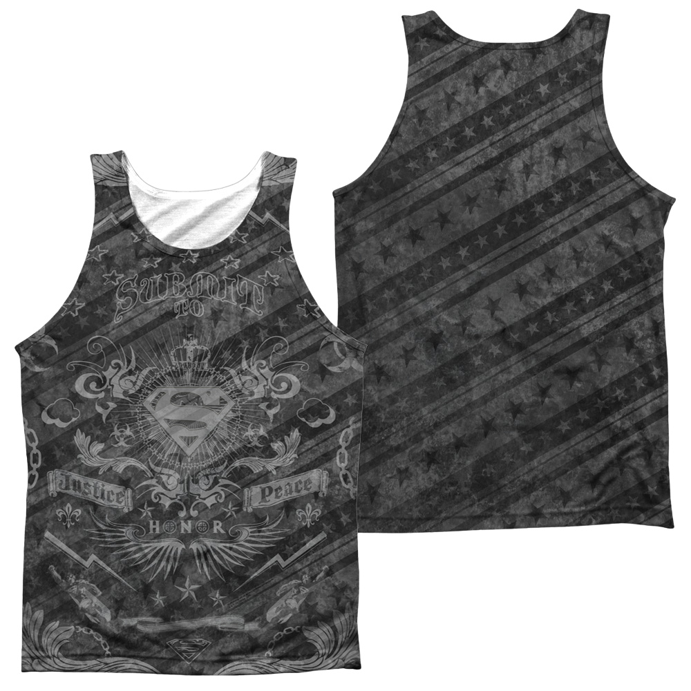 Superman Submit - Men's All Over Print Tank Top Men's All Over Print Tank Superman   