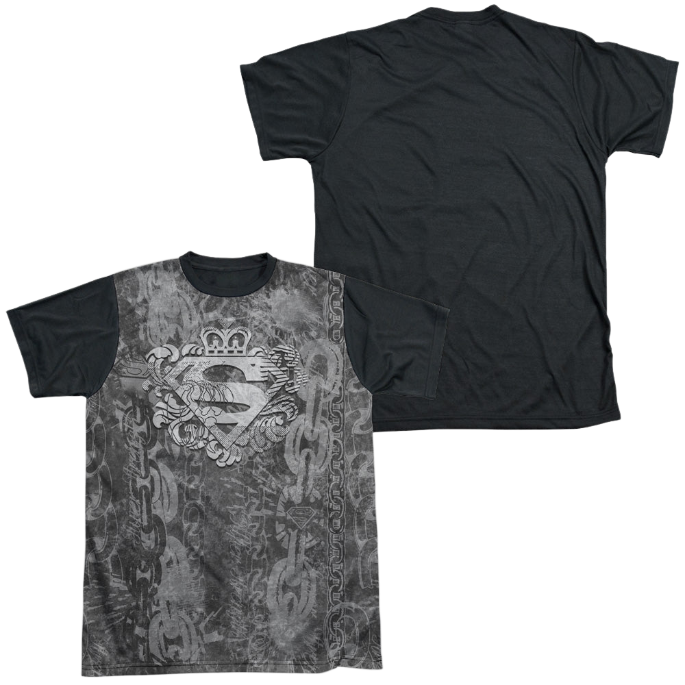 Superman Unchain The King - Men's Black Back T-Shirt Men's Black Back T-Shirt Superman   