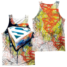 Superman Urban Shields - Men's All Over Print Tank Top Men's All Over Print Tank Superman   