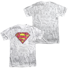 Superman Classic Repeat - Men's All-Over Print T-Shirt Men's All-Over Print T-Shirt Superman   