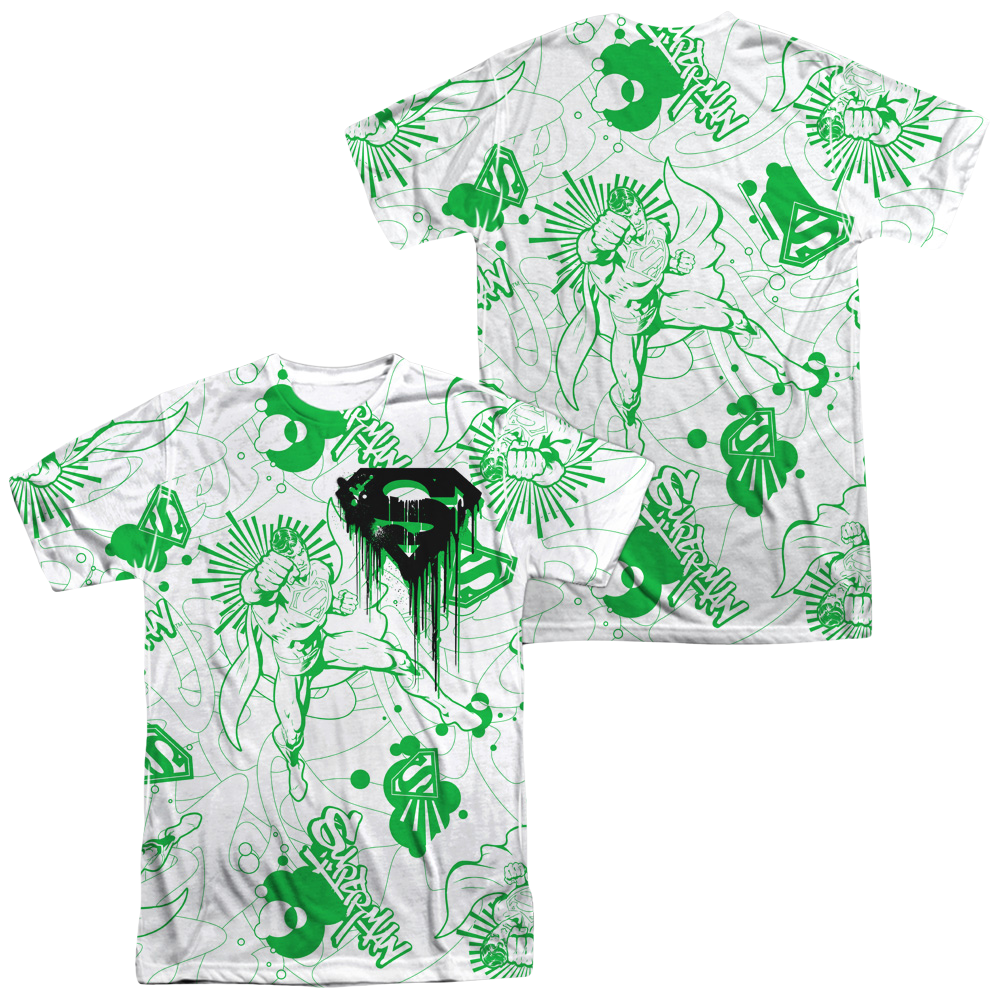 Superman In Your Face - Men's All-Over Print T-Shirt Men's All-Over Print T-Shirt Superman   