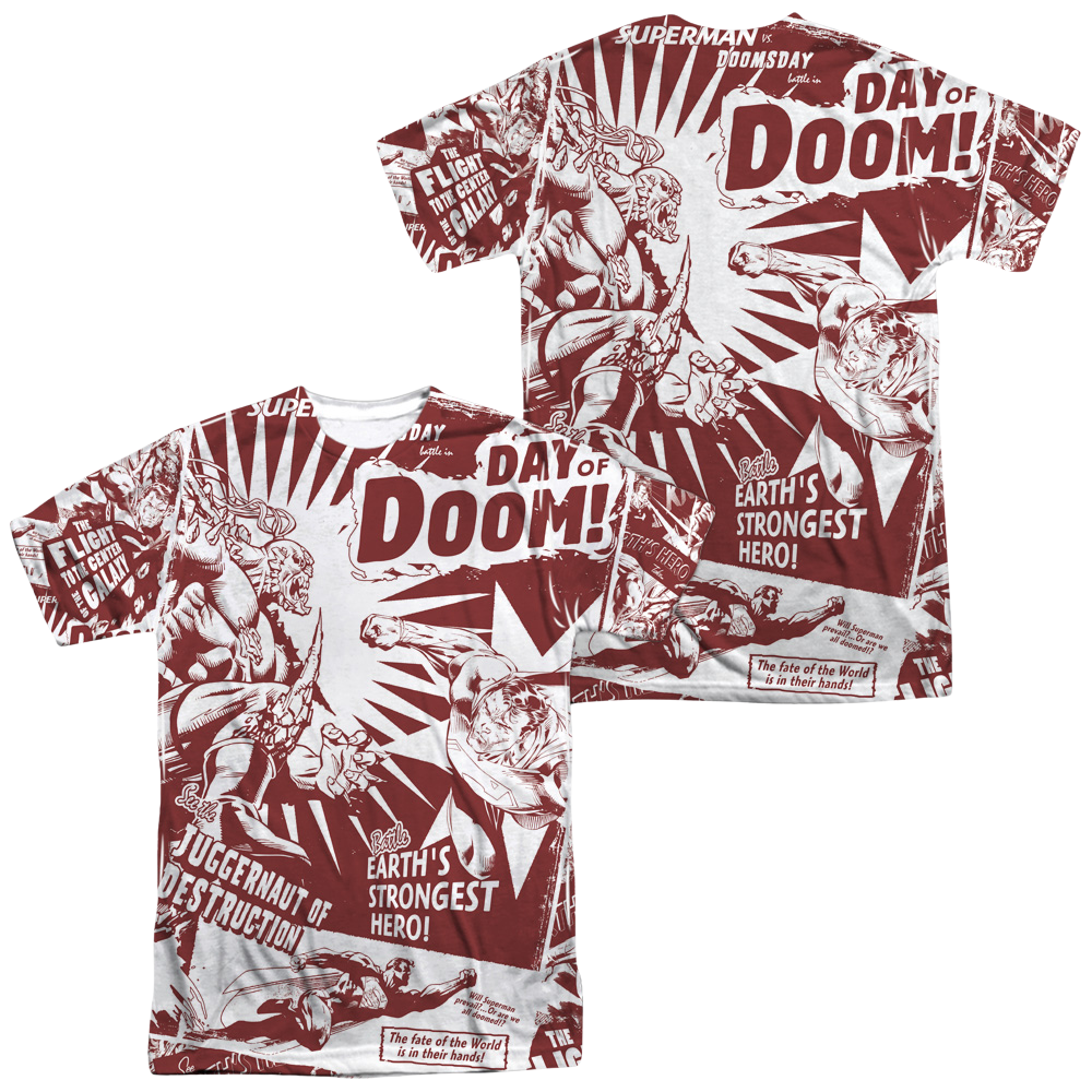 Superman Day Of Doom - Men's All-Over Print T-Shirt Men's All-Over Print T-Shirt Superman   