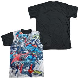 Superman Break Free - Men's Black Back T-Shirt Men's Black Back T-Shirt Superman   