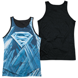 Superman Solitude - Men's Black Back Tank Top Men's Black Back Tank Superman   