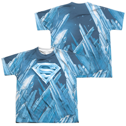Superman Solitude - Youth All-Over Print T-Shirt Youth All-Over Print T-Shirt (Ages 8-12) Superman   