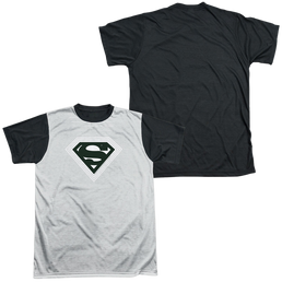 Superman Optical Stripes - Men's Black Back T-Shirt Men's Black Back T-Shirt Superman   