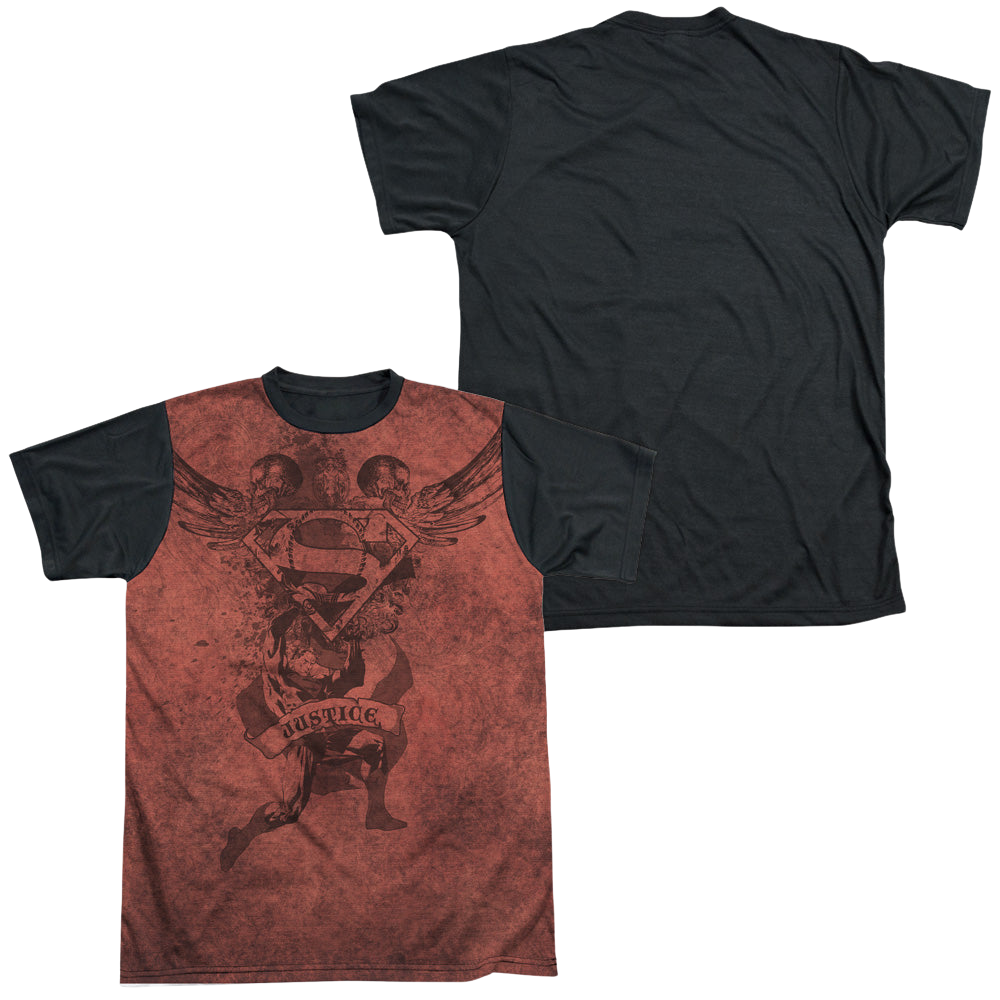 Superman Justice Upheld - Men's Black Back T-Shirt Men's Black Back T-Shirt Superman   