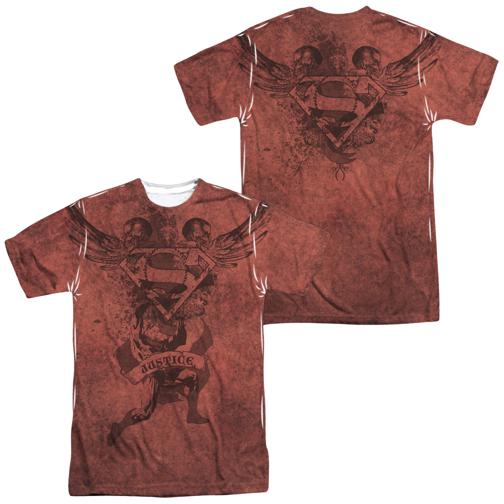 Superman Justice Upheld - Men's All-Over Print T-Shirt Men's All-Over Print T-Shirt Superman   