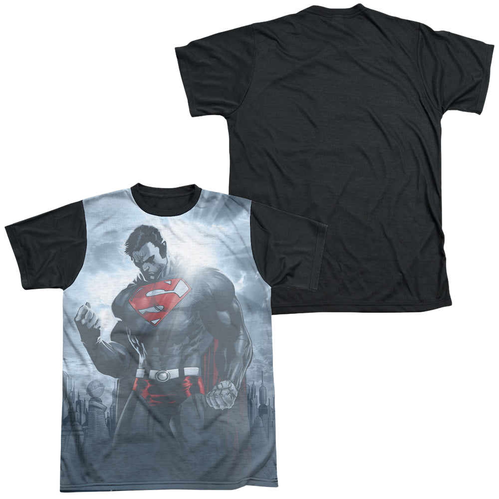 Superman Light Of The Sun - Men's Black Back T-Shirt Men's Black Back T-Shirt Superman   
