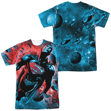 Superman Red Sun (Front/Back Print) - Men's All-Over Print T-Shirt Men's All-Over Print T-Shirt Superman   