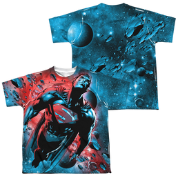Superman Red Sun (Front/Back Print) - Youth All-Over Print T-Shirt Youth All-Over Print T-Shirt (Ages 8-12) Superman   
