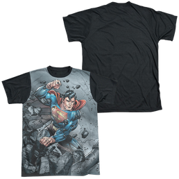 Superman Superman Vs Doomsday - Men's Black Back T-Shirt Men's Black Back T-Shirt Superman   
