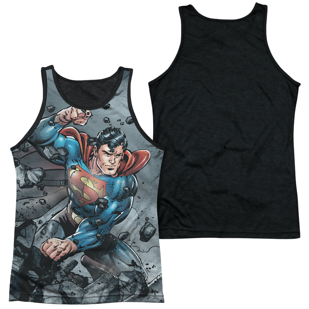 Superman Superman Vs Doomsday - Men's Black Back Tank Top Men's Black Back Tank Superman   