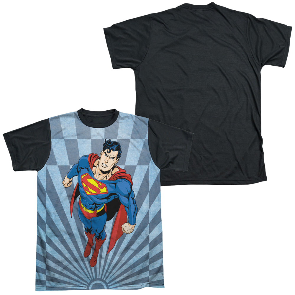 Superman Super Climb - Men's Black Back T-Shirt Men's Black Back T-Shirt Superman   