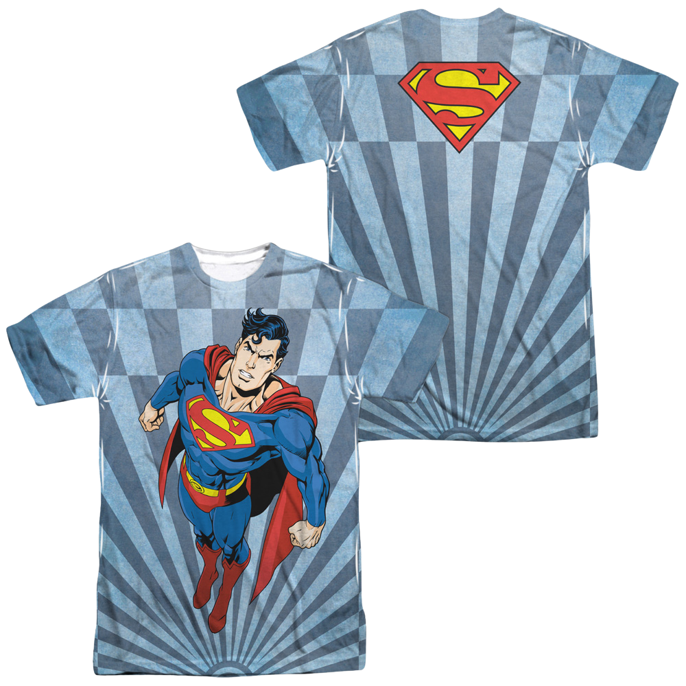 Superman Super Climb - Men's All-Over Print T-Shirt Men's All-Over Print T-Shirt Superman   