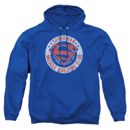 Superman Muscle Club - Pullover Hoodie Pullover Hoodie Superman   