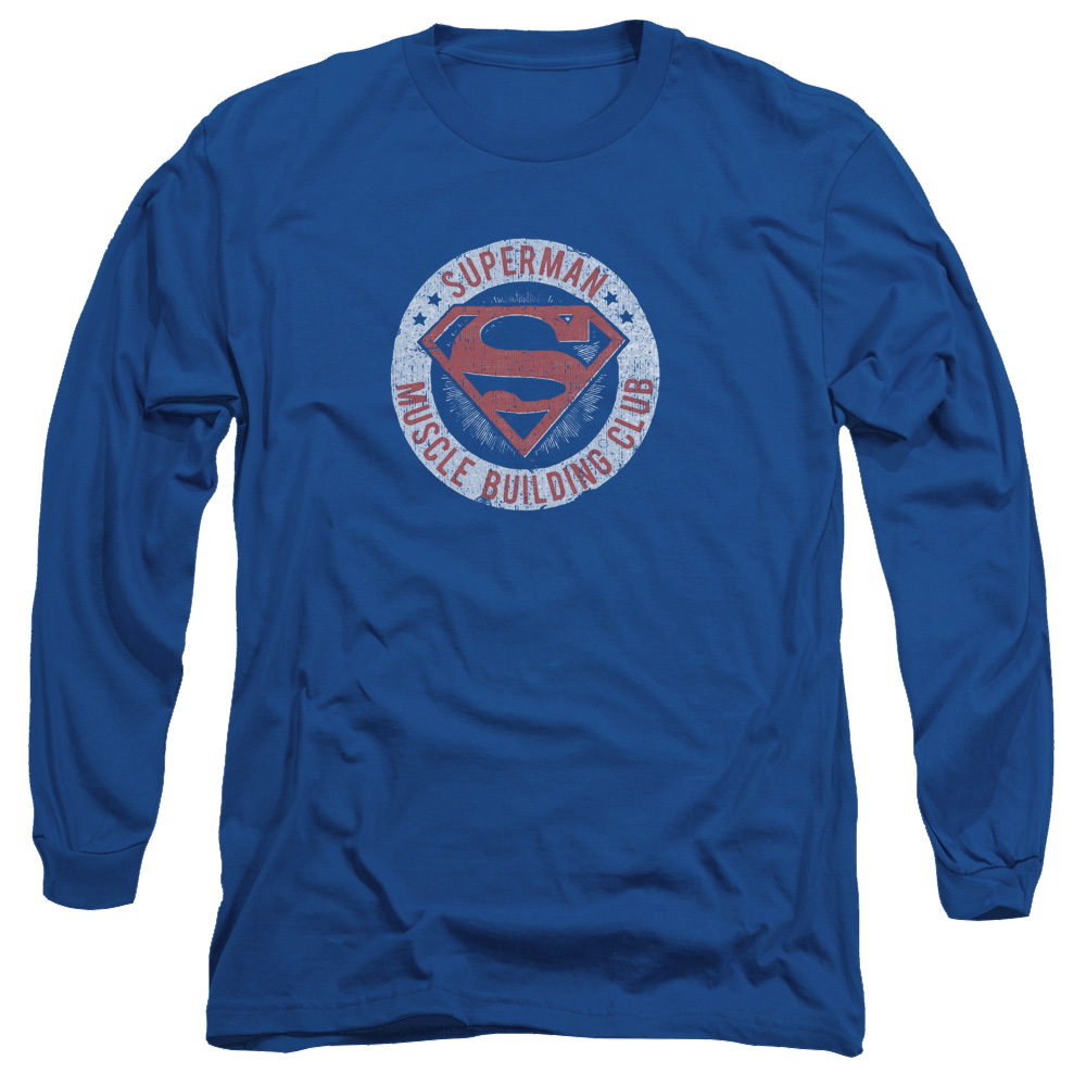 Superman Muscle Club - Men's Long Sleeve T-Shirt Men's Long Sleeve T-Shirt Superman   
