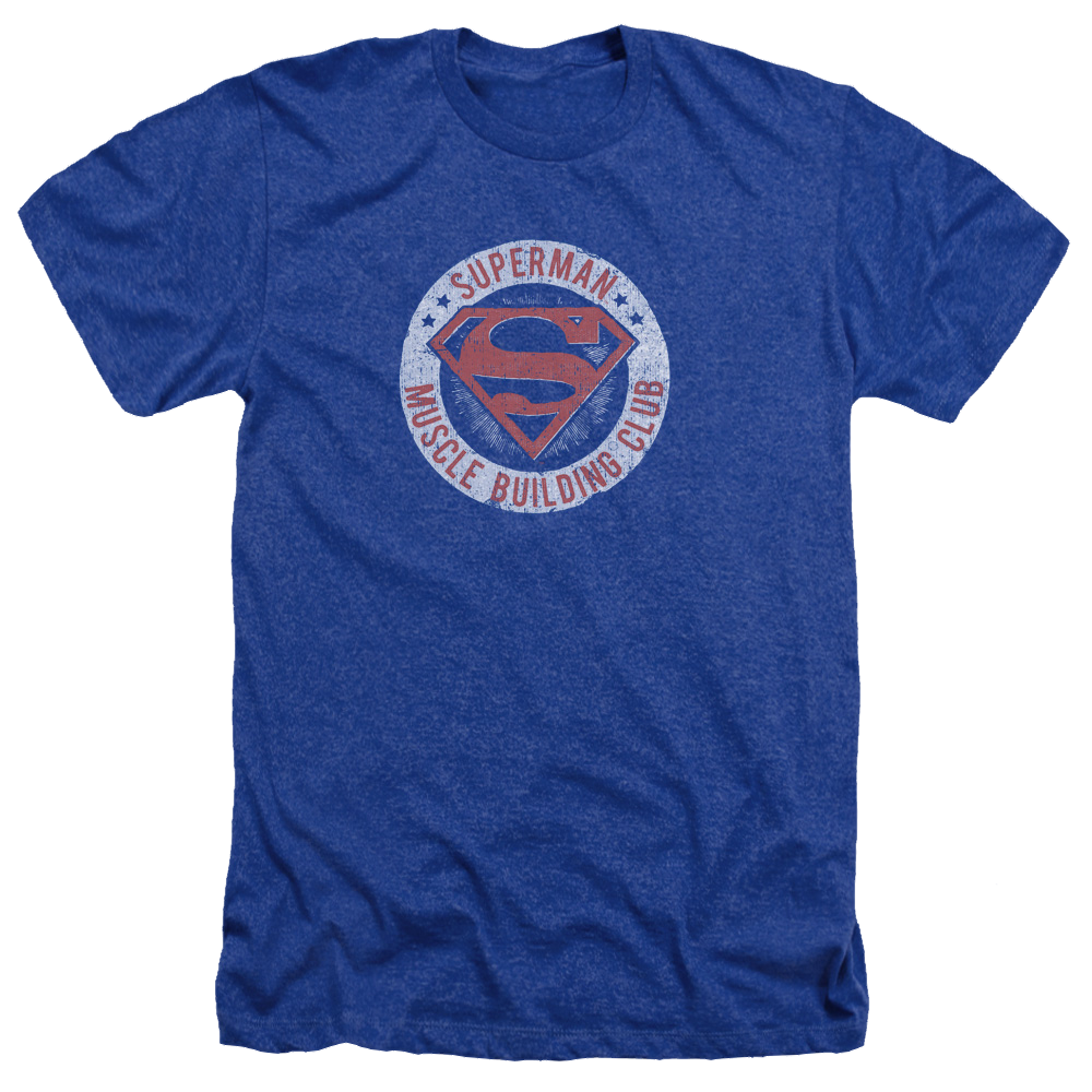 Superman Muscle Club - Men's Heather T-Shirt Men's Heather T-Shirt Superman   