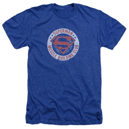 Superman Muscle Club - Men's Heather T-Shirt Men's Heather T-Shirt Superman   