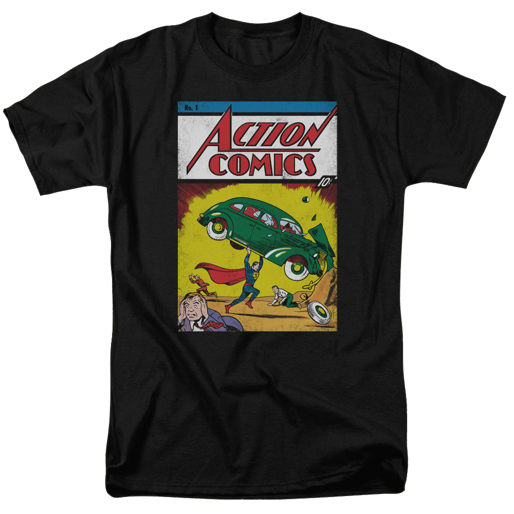 Superman Action No. 1 - Men's Regular Fit T-Shirt Men's Regular Fit T-Shirt Superman   