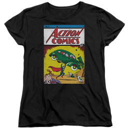 Superman Action No. 1 - Women's T-Shirt Women's T-Shirt Superman   